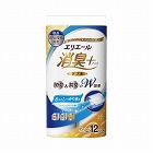 エリエール消臭＋トイレット　ダブル２５ｍ　１２個