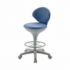 ワーキングスツールハイタイプ　ブルー