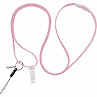 桃　多機能ロングストラップ　１５０ｃｍ