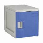 プラロッカーＳ　錠なし　上置用　扉ブルー