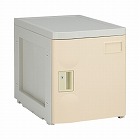 プラロッカーＳ　シリンダー錠　上置用　扉アイボリー