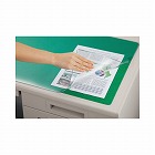 デスクマット　透明／厚手　下敷付　１３９５×６９５