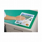 デスクマット　透明／薄手　下敷付　１１９５×６９５