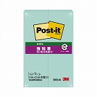 ポストイット強粘着７５×２５　パステル　緑　２冊