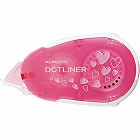 ドットライナー（本体）・ハート柄×５