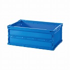 薄型軽量オリコン　３０Ｌ　フタなし　ブルー