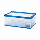 薄型軽量オリコン　３０Ｌ　フタなし　半透明