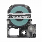 テプラ　ＰＲＯテープ　透明つや消し　２４ｍｍ黒文字