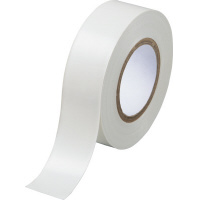 ビニールテープ　白　１９ｍｍ×１０ｍ　１０巻