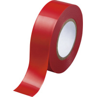ビニールテープ　赤　１９ｍｍ×１０ｍ　３０巻
