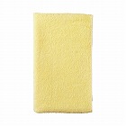 カラーフェイスタオル　イエロー　５枚入