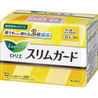 ロリエ　スリムガードしっかり昼用　羽なし３２枚