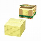 ポストイット　再生紙ふせん　７５×２５　黄８０冊