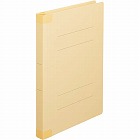 フラットファイルワイド背補強タイプＡ４縦黄１０冊