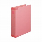 保存ファイル背補強タイプ桃Ａ４縦背幅６７ｍｍ２０冊