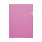 不透明クリヤーホルダーＡ４タテピンク　５０枚