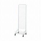 スキマ　ネット什器　幅４５０　ホワイト