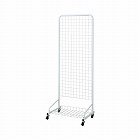 スキマ　ネット什器　幅６００　ホワイト