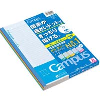 学習罫キャンパス　セミＢ５（図表罫７ｍｍ）　５冊