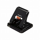 ２穴パンチ　ラクアケ　２５枚穿孔　ブラック