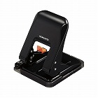 ２穴パンチ　ラクアケ　３７枚穿孔　ブラック