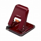 ２穴パンチ　ラクアケ　３７枚穿孔　レッド