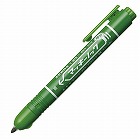 油性マーカー　マッキーノック　細字　緑１０本