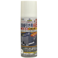 道路線引き用スプレー太線用　白色　４００ｍｌ　６本