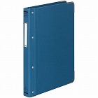 バインダーＭＰ　Ｂ５縦１００枚収容　総布貼　青４冊