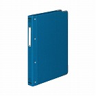 バインダーＭＰ　Ｂ５縦１００枚収容　総布貼　青４冊