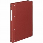 バインダーＭＰ　Ｂ５縦１００枚収容　総布貼　赤４冊