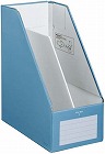 ファイルボックスＳ＜ワイドタイプ＞ブルー　５個