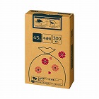 高密度薄手ゴミ袋　箱タイプ　４５Ｌ　３００枚