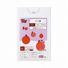低密度薄口ゴミ袋少量パック　２０Ｌ乳白　２０枚