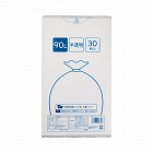 高密度薄手ゴミ袋少量パック　９０Ｌ　３０枚×１０