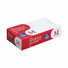 ニトリル手袋＃２０３９　粉無　Ｍ　青　１００枚入
