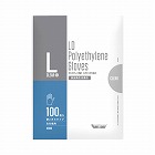 ポリエチレン手袋　カタエンボス　Ｌ　１００枚入