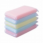 カラフルメッシュスポンジ　５個