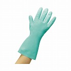 炊事手袋　天然ゴム　中厚手　Ｌ　グリーン　２００双