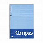 学習罫キャンパスセミＢ５（文章罫７．７ｍｍ）　青