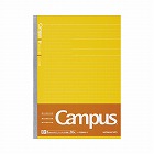 学習罫キャンパスセミＢ５（文章罫６．８ｍｍ）　黄