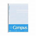 学習罫キャンパスセミＢ５（図表罫７ｍｍ）　青