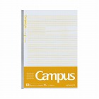 学習罫キャンパスセミＢ５（図表罫６ｍｍ）　黄