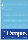 学習罫キャンパスセミＢ５（文章罫７．７ｍｍ）青５冊