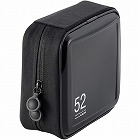 ＣＤ／ＤＶＤケース　セミハード５２枚収納　ブラック