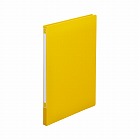 Ｚ式ファイル　ＰＰ製　黄　Ａ４縦背幅１５ｍｍ