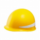 カウネット限定　ＭＰ型ヘルメット　ＫＰ無　黄　５個