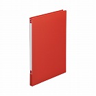 Ｚ式ファイル　ＰＰ製　赤　Ａ４縦背幅１５ｍｍ５０冊