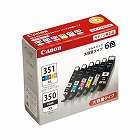 純正インクＢＣＩ３５１ＸＬ＋３５０ＸＬ６色２Ｐ以上