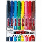 水性マーカー　プロッキー　細・極細　８色セット